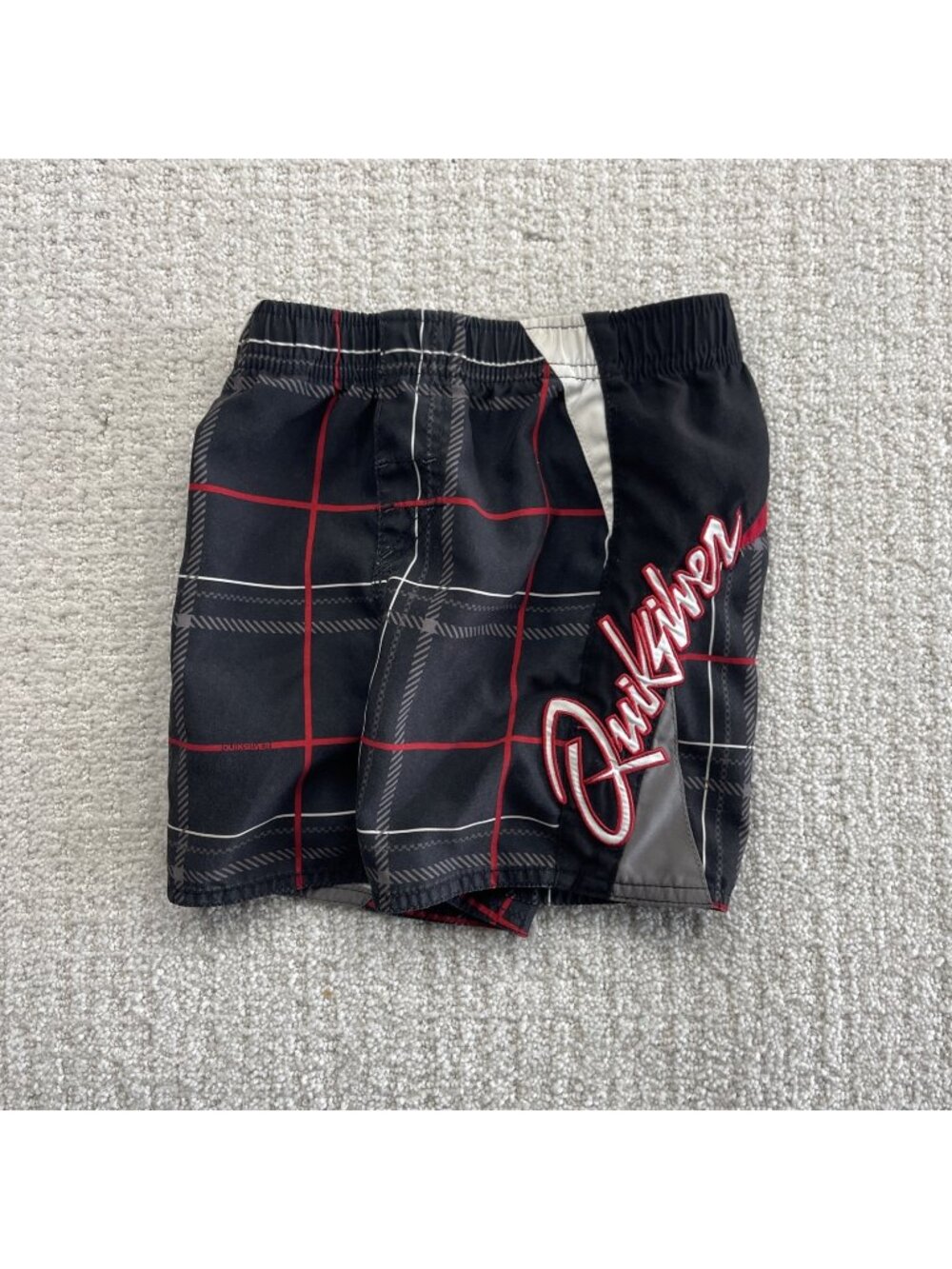 Y2K Quicksilver Board Shorts Multicolor Surfer / skater Kids Size 18M Grunge
